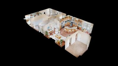 GCH Half Porch Model 11 Dollhouse View