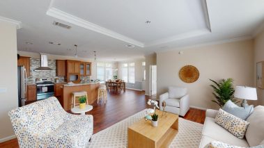 GCH Half Porch Model 11 Living Room 2