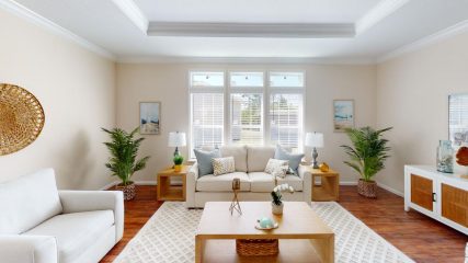 GCH Half Porch Model 11 Living Room