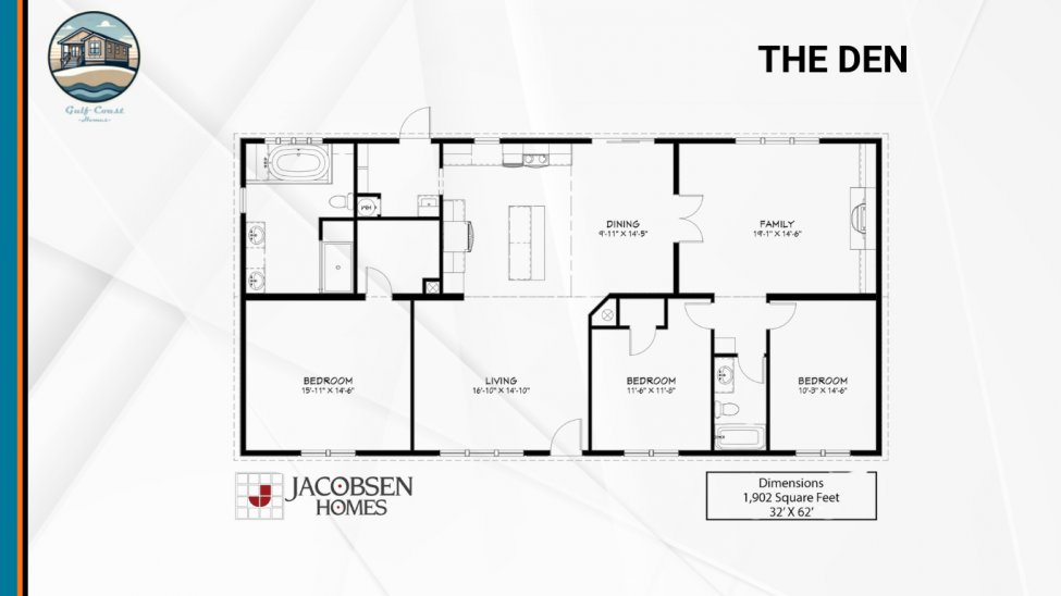 Gulf Coast Jacobsen Den Model 4