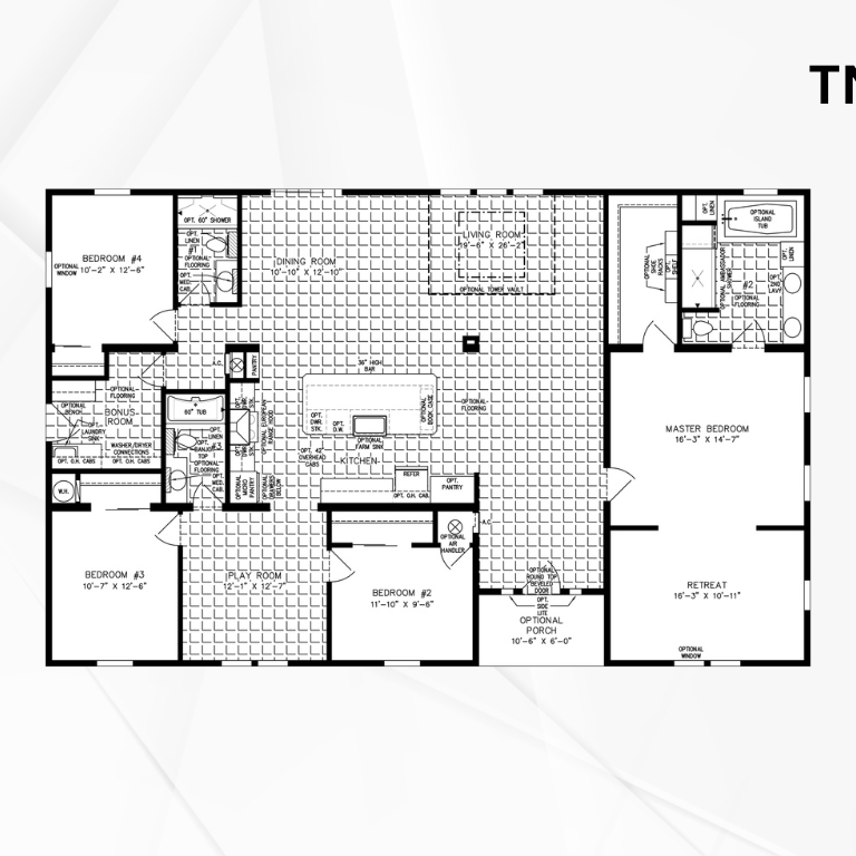 Gulf Coast Homes_TNR-7643-4 Bedrooms